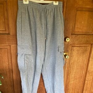 Men's Gray Cargo Pants